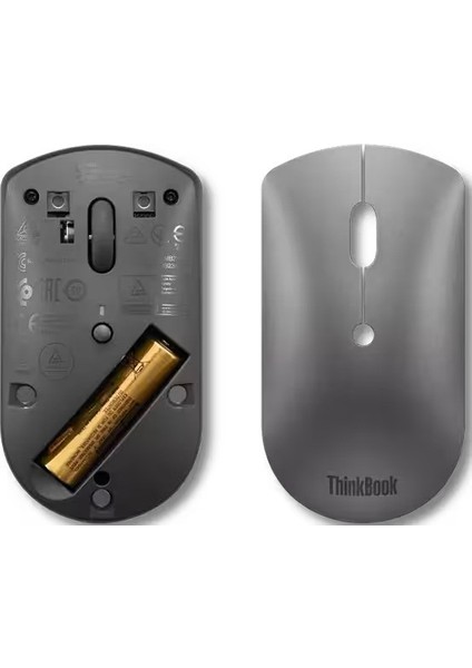 Thinkbook 4Y50X88824 2400 Dpı Bluetooth  Silent Mouse