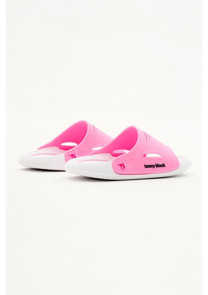 Çocuk Unisex Pembe Logolu Poıli Taban Terlik indirimleri