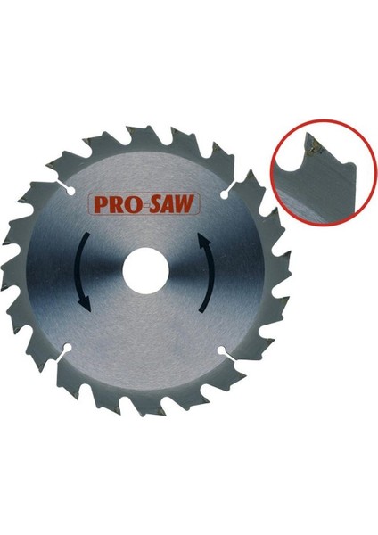 PR51227 Ahşap Sunta Daire Testere Bıçağı 235 mm 24 Diş