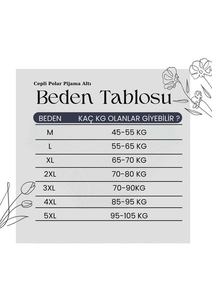 Lüx Polar Cepli Kışlık Kadın Pijama Altı Ra2 modelleri