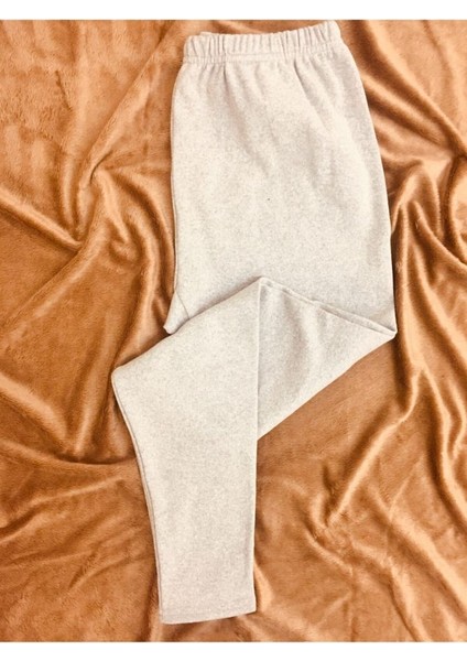 Kışlık Cepsiz Triko Pijama Altı