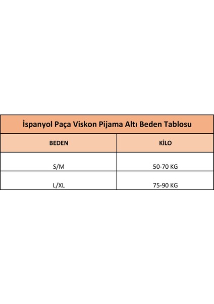 Ispanyol Paça Cepsiz Viskon Kadın Pijama Altı Is5