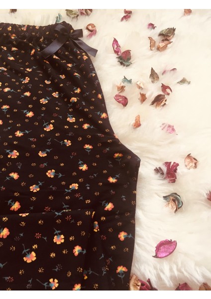 Cepsiz Viskon Yazlık Kadın Pijama Altı V36 fiyatları