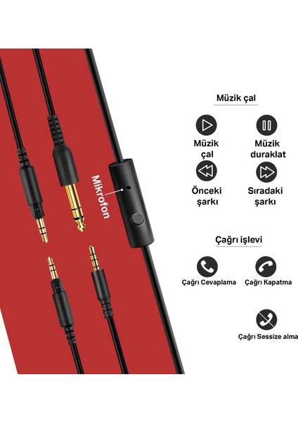 Oneodio Studio Hifi Kablolu Kulaklık