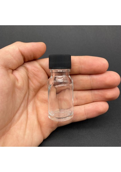 JUNİBELİW 9 Adet 10ML Siyah Plastik Kapak Amber Mini Cam Şişe Çok Amaçlı Plastik Kapaklı Shot Şişesi kapı 9x10ml fiyatları