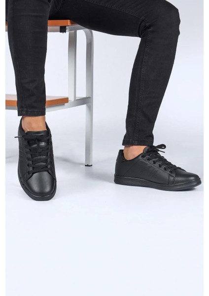 15306-15307 Siyah Unisex Spor Ayakkabı V3