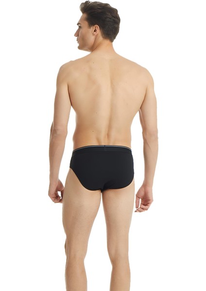 Erkek Siyah Slip 3'lü Paket 9672 fırsatları