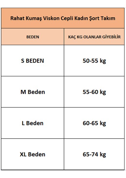 Rahat Kumaş Viskon Cepli Kadın Şort Takım 2106