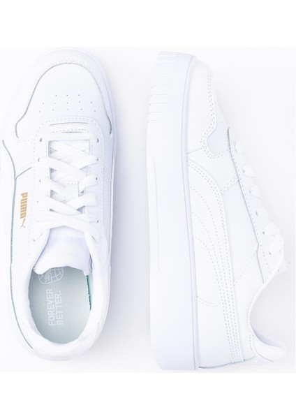 Carina Beyaz Street Yüksek Taban Kadın Sneaker Spor Ayakkabı 386390-01 V1