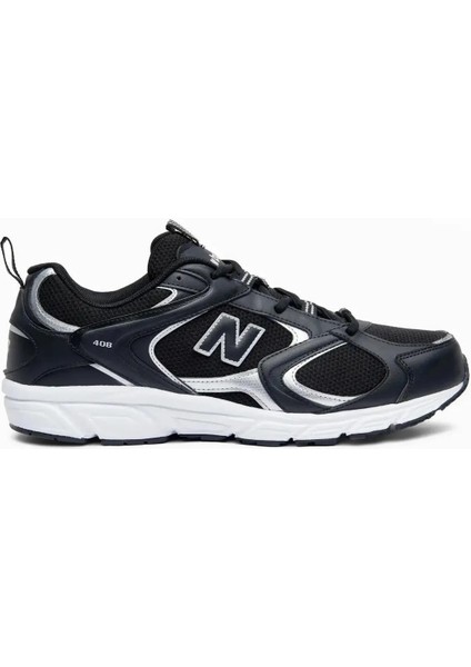 Unisex Sneaker Spor Ayakkabı Siyah Gümüş ML408BS V4