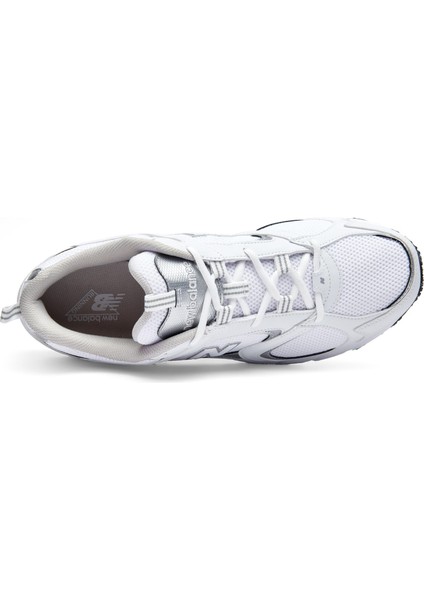 Unisex Sneaker Spor Ayakkabı Beyaz Gümüş ML408WS V9