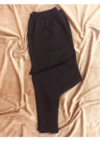 Kışlık Cepsiz Triko Pijama Altı