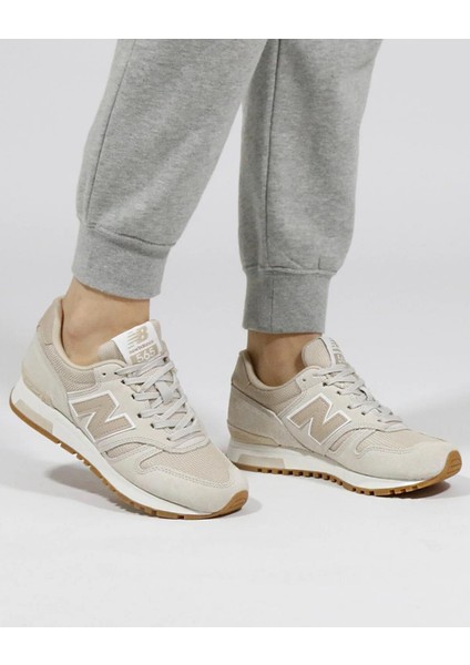 WL565 Bej Unisex Sneaker Günlük Spor Ayakkabı 565 Bvg V9