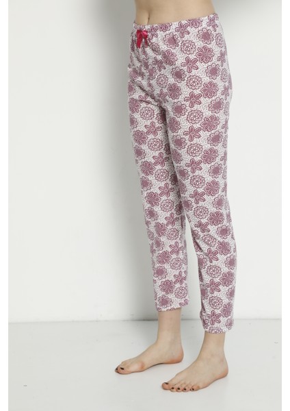 Pamuklu Yazlık Cepsiz Kadın Pijama Altı B27 modelleri