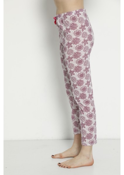 Pamuklu Yazlık Cepsiz Kadın Pijama Altı B27 indirimleri