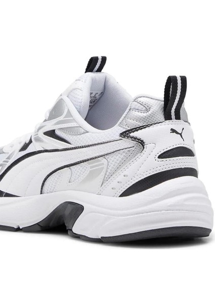 Milenio Tech Beyaz Gümüş Unisex Spor Ayakkabı 392322-01 V3