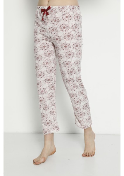 Pamuk Yazlık Cepsiz Kadın Pijama Altı B21 modelleri