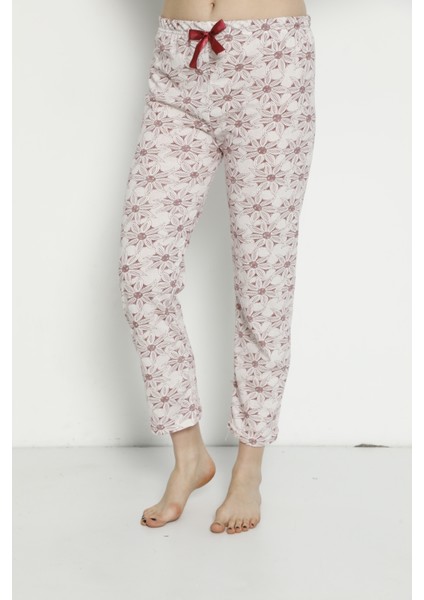 Pamuk Yazlık Cepsiz Kadın Pijama Altı B21 fırsatları
