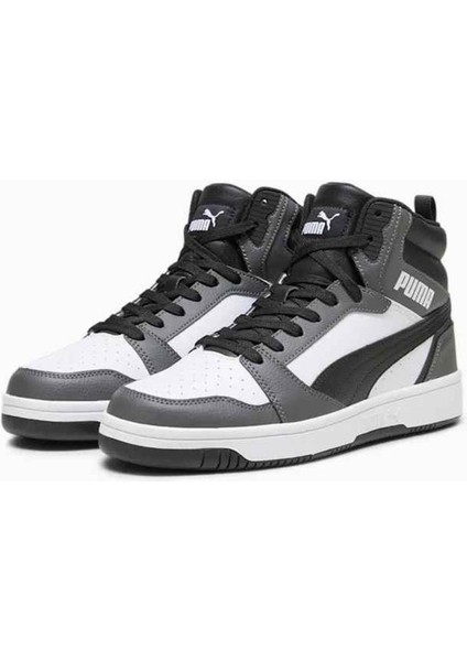 Rebound Hi V6 Beyaz Siyah Gri Unisex Bilekli Spor Ayakkabı 392326-03 V3 fiyatları