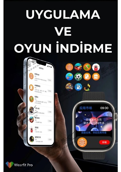 Watch 9 Hk Ultra 2 Akıllı Saat (Yükseltilmiş Sürüm) fırsatları