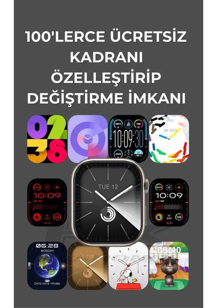 Watch 9 Hk Ultra 2 Akıllı Saat (Yükseltilmiş Sürüm) indirimleri