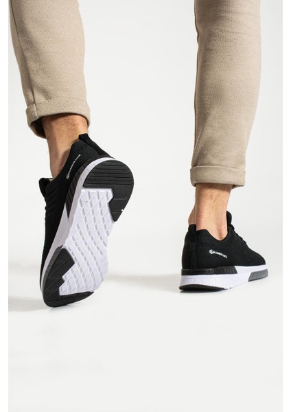 Manaus Siyah Beyaz Unisex Spor Ayakkabı 21200 V2