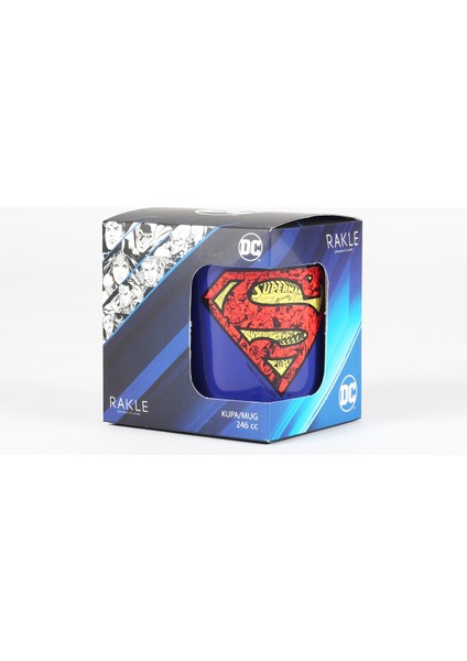Superman Amblem Kupa Mavi 246 cc