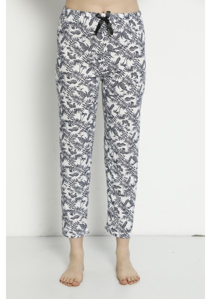 Cepsiz Yazlık Kadın Pijama Altı B24