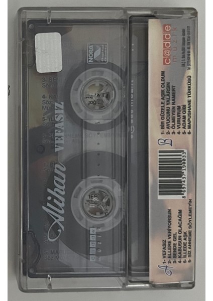 Alihan Vefasız Kaset (Orjnal Dönem Baskı Kaset)
