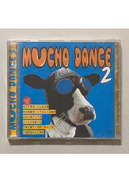 Mucho Dance 2 Summer 2000 Hit CD (Jelatininde Sıfır Orjnal Dönem Baskı Cd)