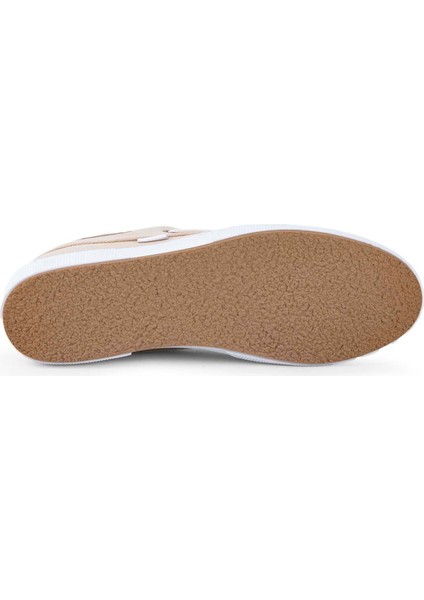 4 Edoras Bej Yazlık Keten Comfort Sneaker Spor Ayakkabı V1