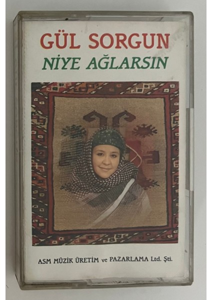 Gül Sorgun Niye Ağlarsın Kaset (Orjnal Dönem Kağıt Baskı Kaset)