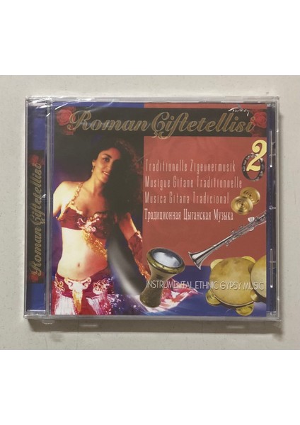 Roman Çiftetellisi 2 CD (Jelatininde Sıfır Orjnal Dönem Baskı Cd)