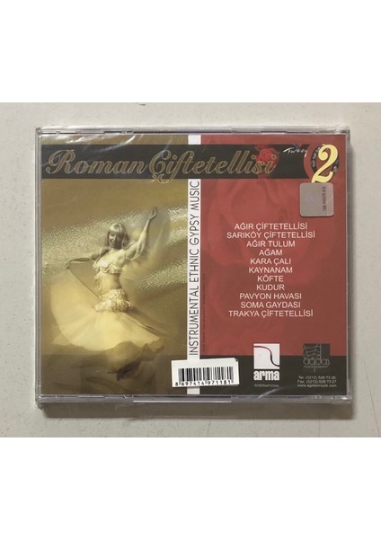 Roman Çiftetellisi 2 CD (Jelatininde Sıfır Orjnal Dönem Baskı Cd) fiyatları