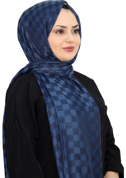 Minelli Jakarlı Dama Monogram Şal EŞ5262-20