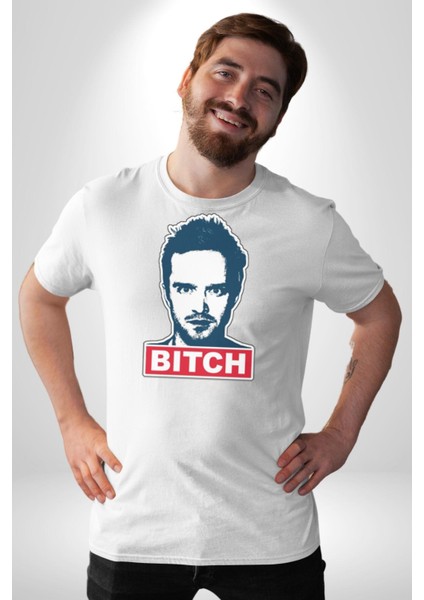 Breaking Bad Kadın Erkek Unisex Beyaz Organik Baskılı T-Shirt Penye Yüksek Kalite indirimleri