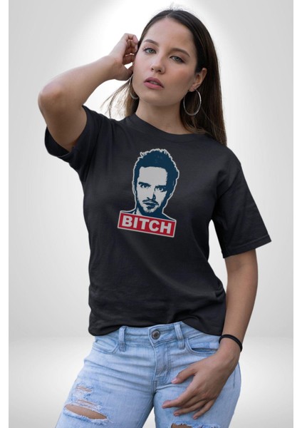 Breaking Bad Kadın Erkek Unisex Siyah Organik Baskılı T-Shirt Penye Yüksek Kalite