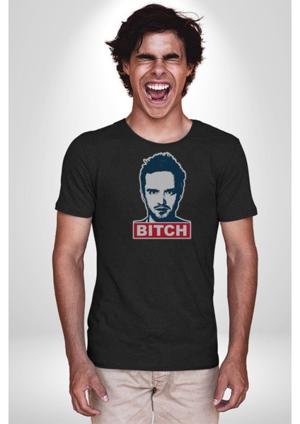 Breaking Bad Kadın Erkek Unisex Siyah Organik Baskılı T-Shirt Penye Yüksek Kalite