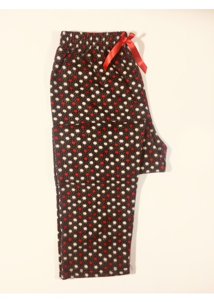 Cepsiz Kışlık Polar Kadın Pijama Altı Tek Alt JE15