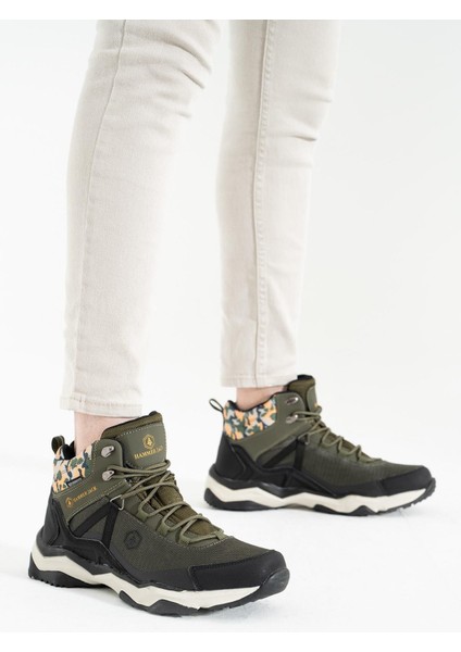 Waldo 21752 Unisex Waterproof Su Geçrimez Bot Ayakkabı Haki V3