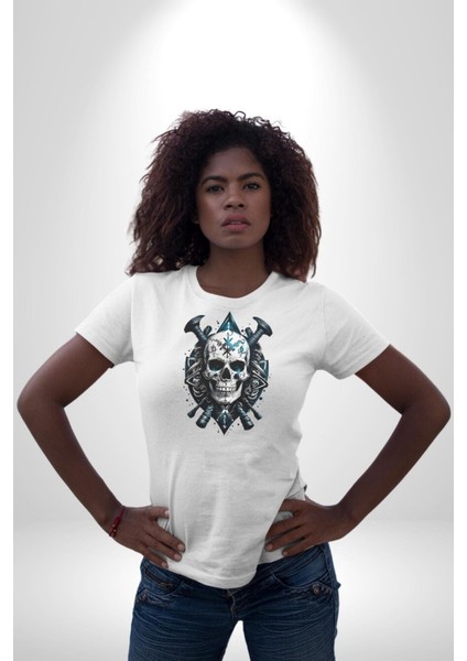Kuru Kafa Yapay Zeka Tasarım Kadın Erkek Unisex Beyaz Organik Baskılı T-Shirt Penye Yüksek Kalite fiyatları