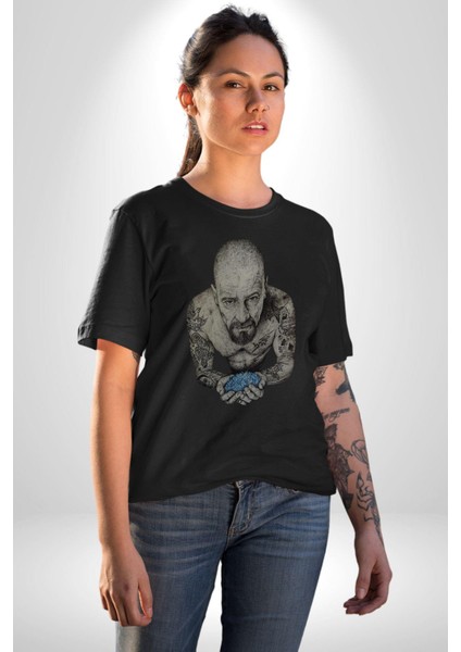 Breaking Bad Kadın Erkek Unisex Siyah Organik Baskılı T-Shirt Penye Yüksek Kalite modelleri