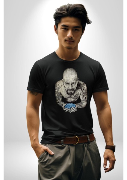 Breaking Bad Kadın Erkek Unisex Siyah Organik Baskılı T-Shirt Penye Yüksek Kalite fırsatları