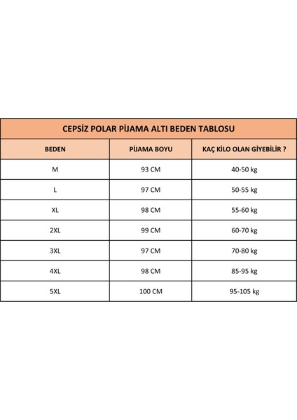Cepsiz Kışlık Polar Kadın Pijama Altı Tek Alt JE22