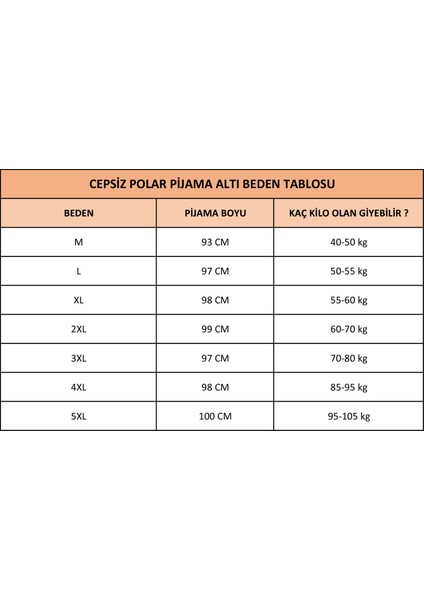 Cepsiz Kışlık Polar Kadın Pijama Altı Tek Alt JE25