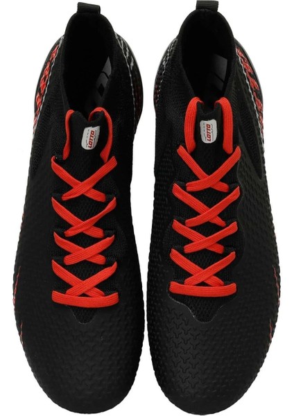 Veloce Erkek Siyah Kırmızı Fg Futbol Krampon Ayakkabı V4 indirimleri