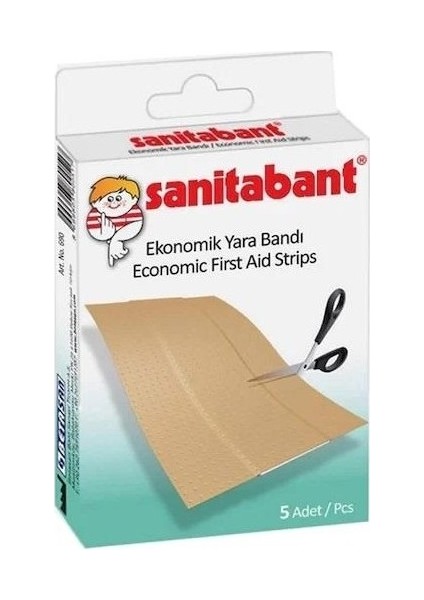 Sanitabant Ekonomik Yarabandı 5li Kes Kullan Model