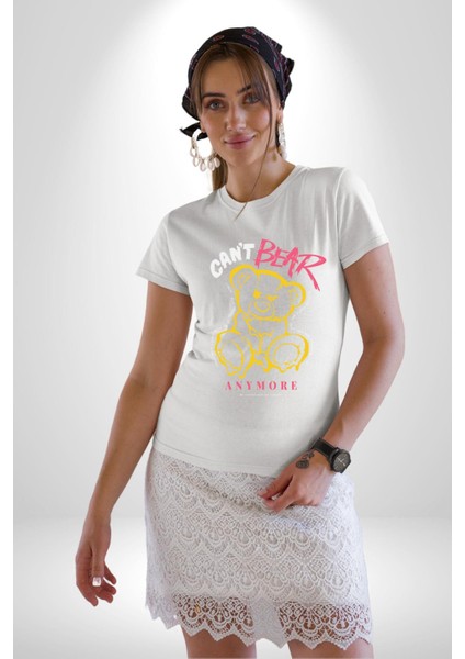 Artık Katlan Kadın Erkek Unisex Beyaz Organik Baskılı T-Shirt Penye Yüksek Kalite indirimleri