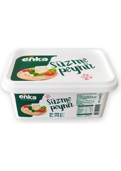 Enka Gurme Süzme Peynir Tam Yağlı - 450 gr