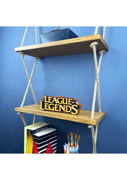 League Of Legends Yazı Logo Figür - Premium Koleksiyon Parçası indirimleri